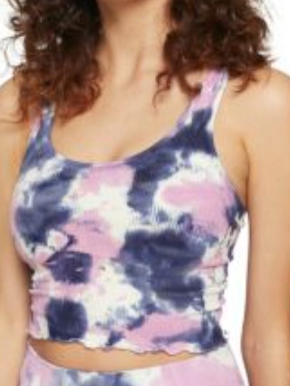 Spiritual Gangster Tie Dye Amor Seamless Tank